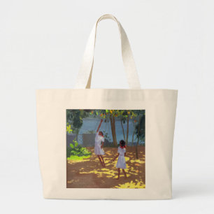 Grand Tote Bag Atteinte pour des oranges Bentota Sri Lanka 1998