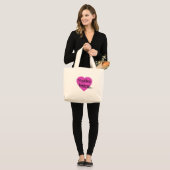Grand Tote Bag Auberge mariage (Devant (modèle))