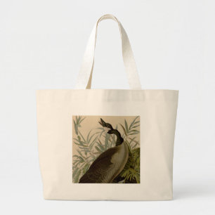 Grand Tote Bag Audubon Canada Oies Oiseaux sauvages