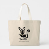 Grand Tote Bag Aussie BILBY - Australie - Faune - Nature (Dos)