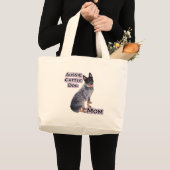 Grand Tote Bag Aussie Cattle Maman 4 (Devant (produit))