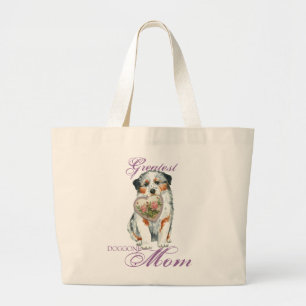 Grand Tote Bag Aussie Heart Mom