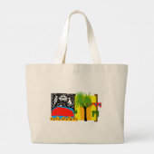 Grand Tote Bag Australie ULURU - Outback - désert - (Dos)