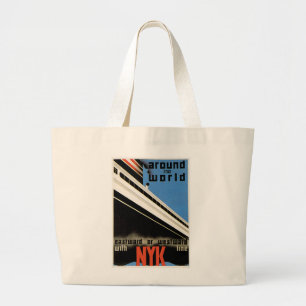 Grand Tote Bag Autour du monde avec NYK