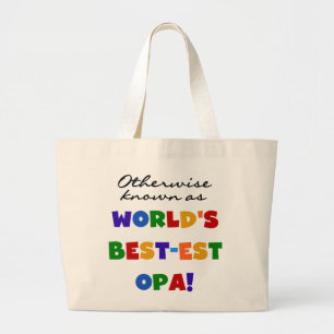 Grand Tote Bag Autres T-shirts et cadeaux Opa