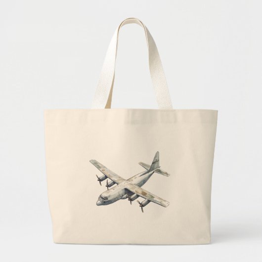 Grand Tote Bag Avion (Devant)