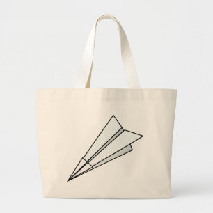 Grand Tote Bag Avion de papier