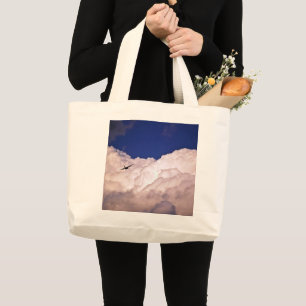 Grand Tote Bag Avion de transport militaire par Shirley Taylor