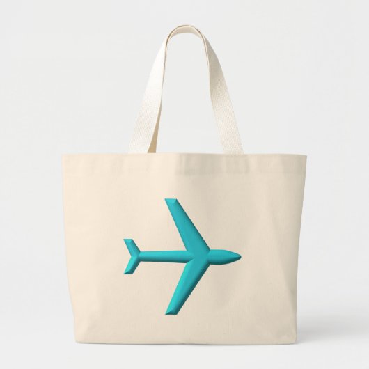 Grand Tote Bag Avion/Jet (Devant)