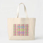 Grand Tote Bag Baby Kids Peace Love Unity Hakuna Matata design.p (Devant)