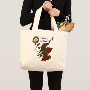 Grand Tote Bag Badge de clan MacGregor Jumbo Fourre-tout