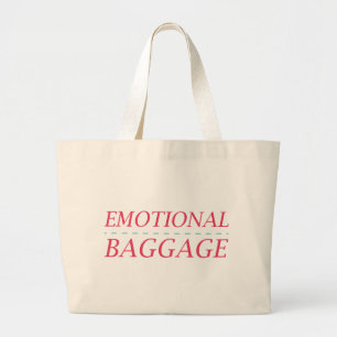 Grand Tote Bag Bagages émotionnels