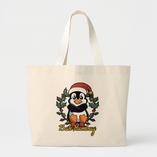 Grand Tote Bag Bah Humbug (Devant)