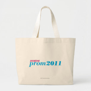 Grand Tote Bag Bal d'étudiants 2011 - Aqua