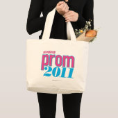 Grand Tote Bag Bal d'étudiants 2011 - Aqua (Devant (produit))