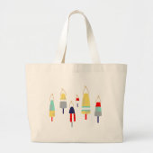 Grand Tote Bag Balises (Devant)