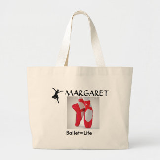 Grand Tote Bag ballet, ballet2, ballet3, MARGARET, Ballet=Life