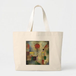 Grand Tote Bag Ballon de rouge de Paul Klee