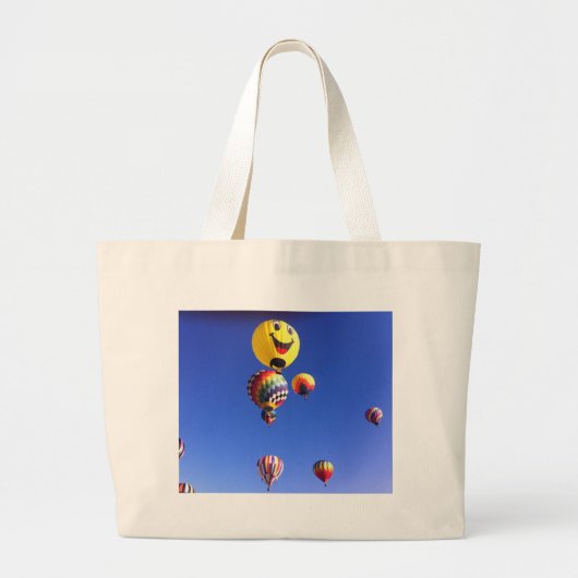 Grand Tote Bag Ballons à air chauds (Devant)