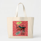 Grand Tote Bag bande dessinée (Devant)