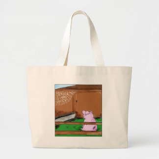 Grand Tote Bag Bande dessinée du Web de Charlotte tendre et