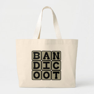 Grand Tote Bag Bandicoot, marsupial omnivore