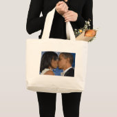 Grand Tote Bag Barack et Michelle Obama (Devant (produit))