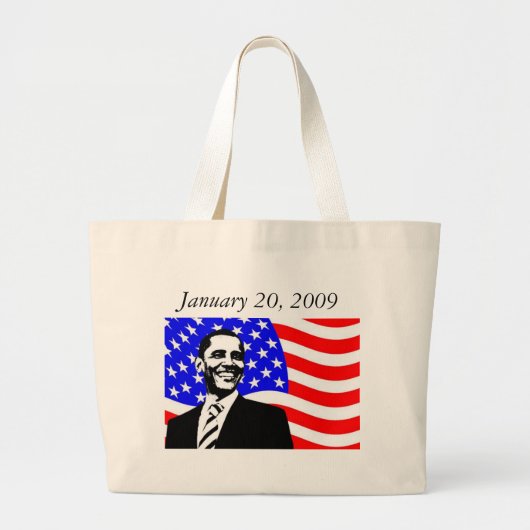 Grand Tote Bag Barack Obama (Devant)