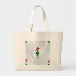 Grand Tote Bag barack obama père Noël