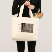 Grand Tote Bag Barefoot par conception (Devant (produit))