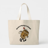 Grand Tote Bag Baril de poudre (Dos)