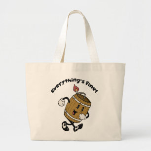 Grand Tote Bag Baril de poudre