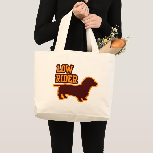 Grand Tote Bag Bas cavalier (Devant (produit))