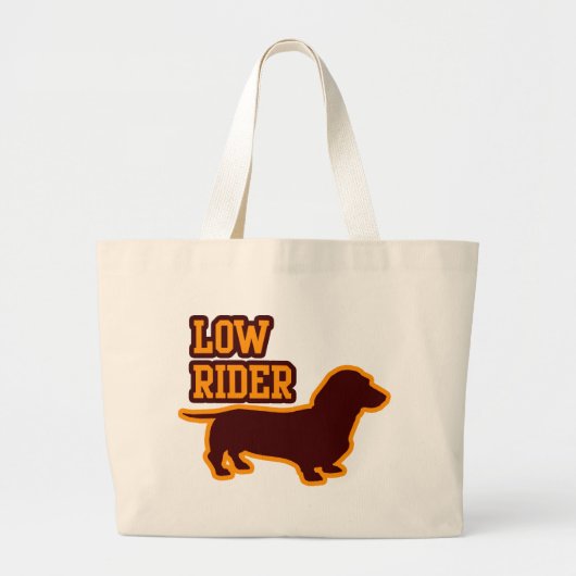 Grand Tote Bag Bas cavalier (Devant)