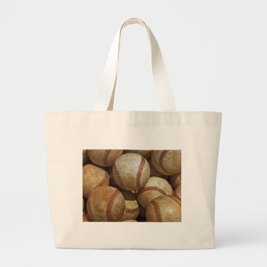 Grand Tote Bag Baseball (Devant)