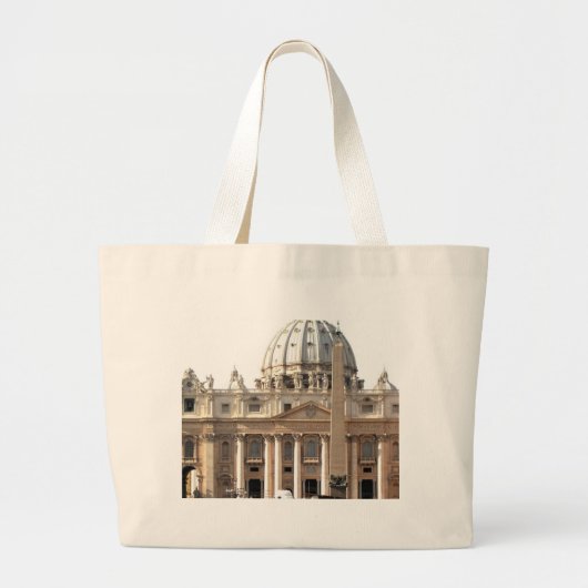 Grand Tote Bag Basilique de San Pietro (Devant)