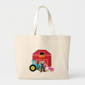 Grand Tote Bag Basse cour (Devant)