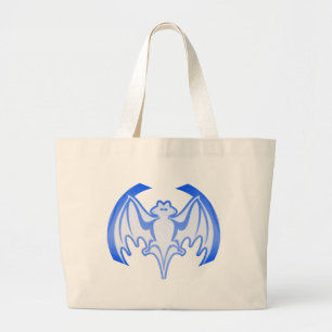 Grand Tote Bag Bat Blue Inv Le MUSÉE Zazzle Cadeaux