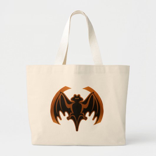 Grand Tote Bag Bat Brown Le MUSÉE Zazzle Cadfts (Devant)