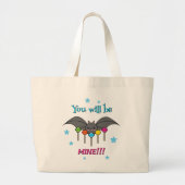 Grand Tote Bag Bat Craving Lollipops (Devant)
