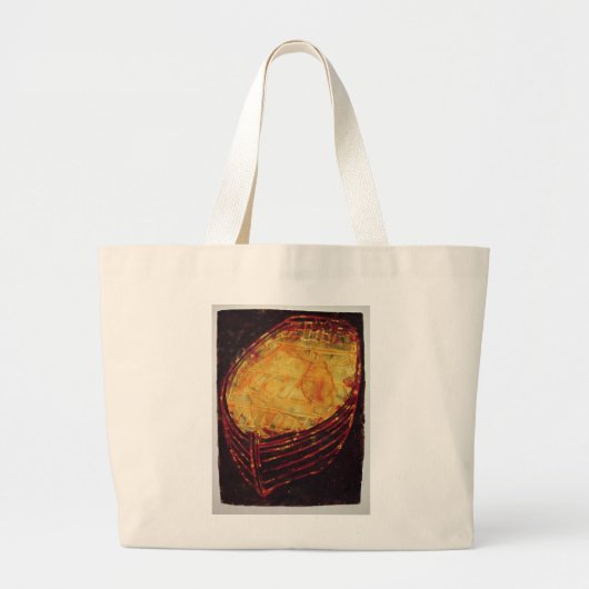 Grand Tote Bag Bateau jaune 2007 (Devant)