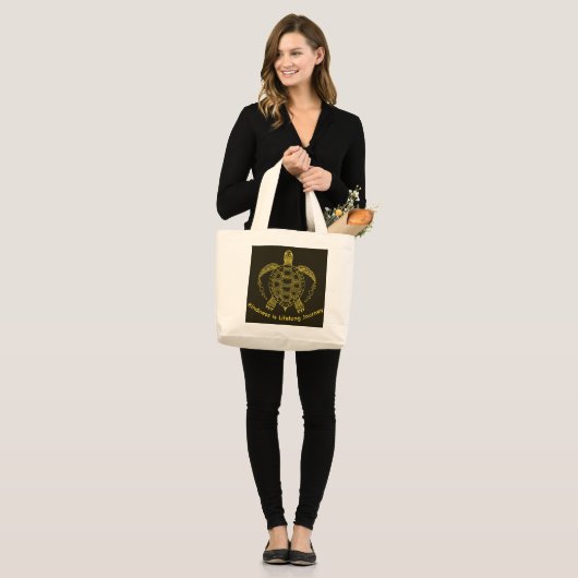 Grand Tote Bag Be Kind (Devant (modèle))