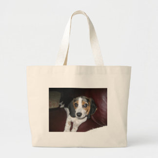 Grand Tote Bag Beagle un dimanche