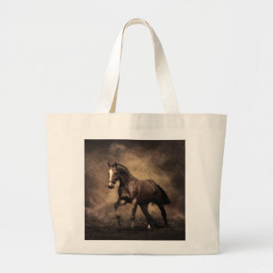 Grand Tote Bag Beautiful horse throw pillow