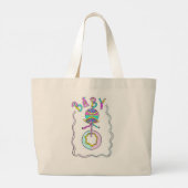 Grand Tote Bag Bébé d'art  (Dos)