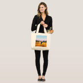 Grand Tote Bag Bébé mignon (Devant (modèle))