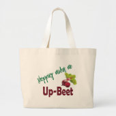 Grand Tote Bag Beet Vegetable Shopping Fun (Devant)