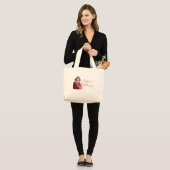 Grand Tote Bag Beethoven BAEthoven Classical Composer Pun (Devant (modèle))