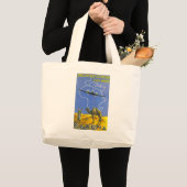 Grand Tote Bag ~ Belgique Congo de Sabena (Devant (produit))
