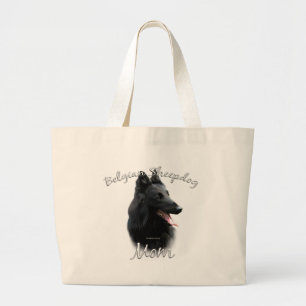 Grand Tote Bag Belgique Sheepdog Mom 2